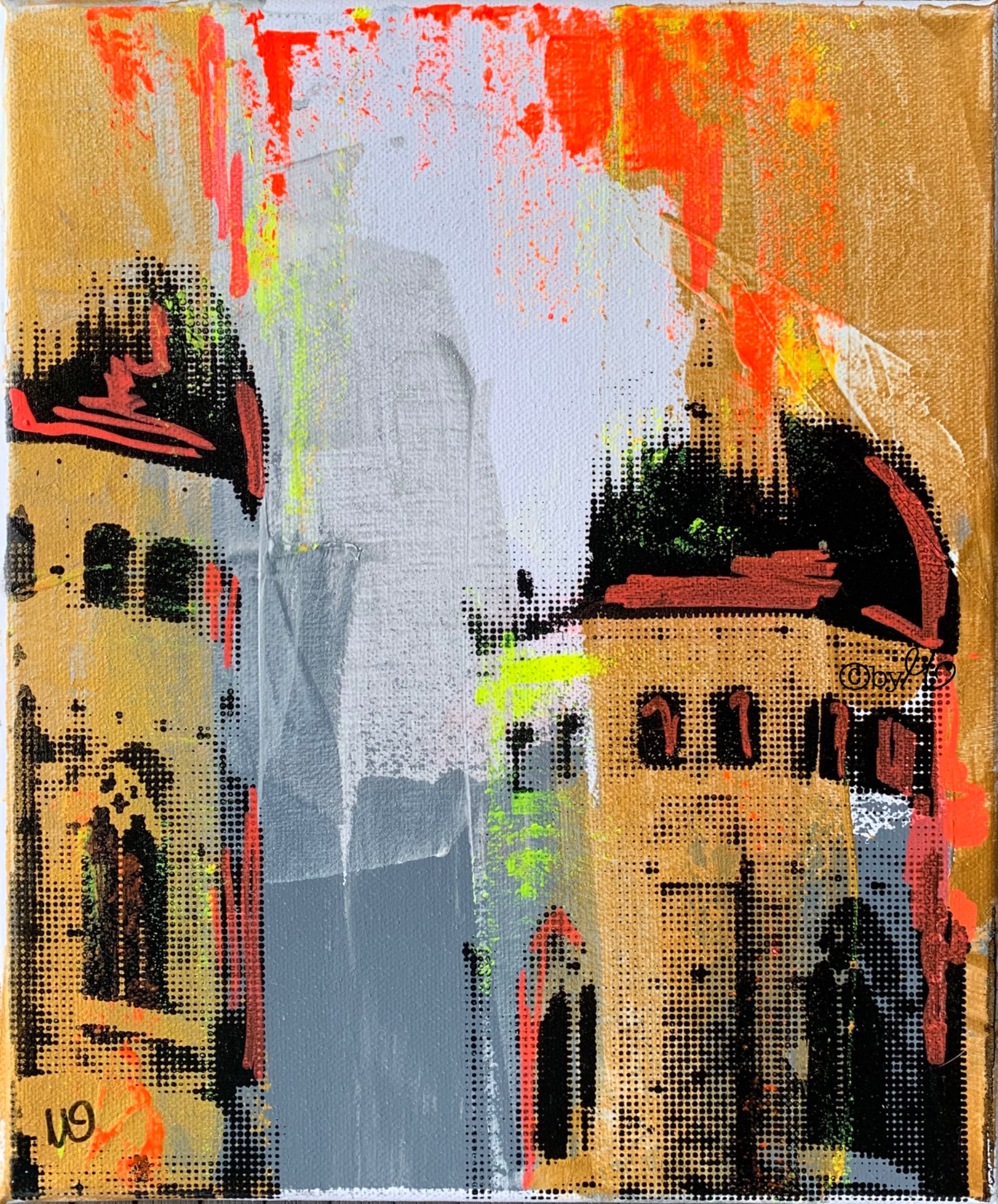 "Frauenkirche", 2023, 30x25 cm